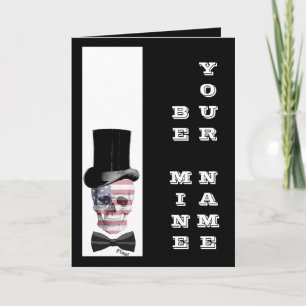 Tarjeta Festiva Día de San Valentín gótico de steampunk