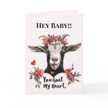 Día de San Valentín Gracioso Tú Cabra Mi Corazón T