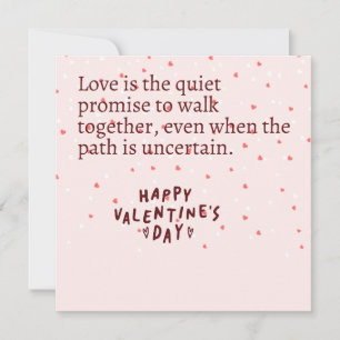 Tarjeta Festiva Día de San Valentín Marco de Foto de Amor Estilo C