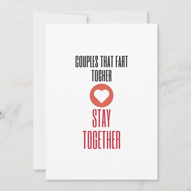 Tarjeta Festiva día de San Valentín para las parejas que quieren d (Anverso)