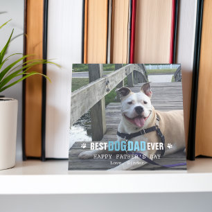 Tarjeta Festiva Día del Padre De Tu Perro Foto Plana