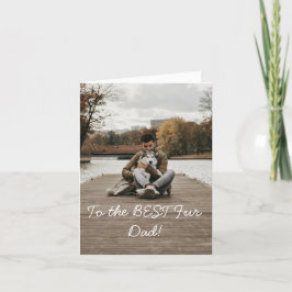 Tarjeta Festiva Día del Padre Personalizado De Cuatro Hijos