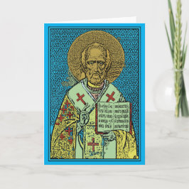 Tarjeta Festiva ¡Día feliz de San Nicolás!