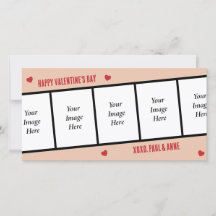 Día Feliz de San Valentín Rollo de Fotos 5 Fotos P