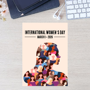 Tarjeta Festiva Día Internacional de la Mujer
