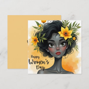 Tarjeta Festiva Día Internacional de la Mujer