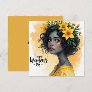 Tarjeta Festiva Día Internacional de la Mujer