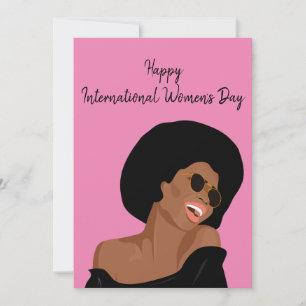 Tarjeta Festiva Día Internacional de la Mujer