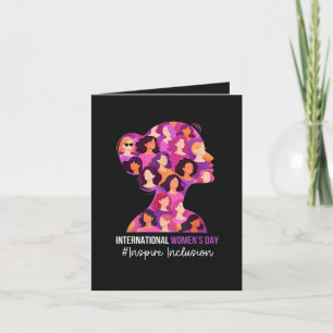Tarjeta Festiva Día Internacional de la Mujer 8 de marzo