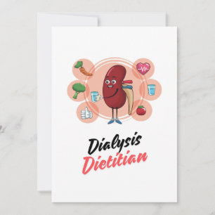 Tarjeta Festiva Diálisis Dietista