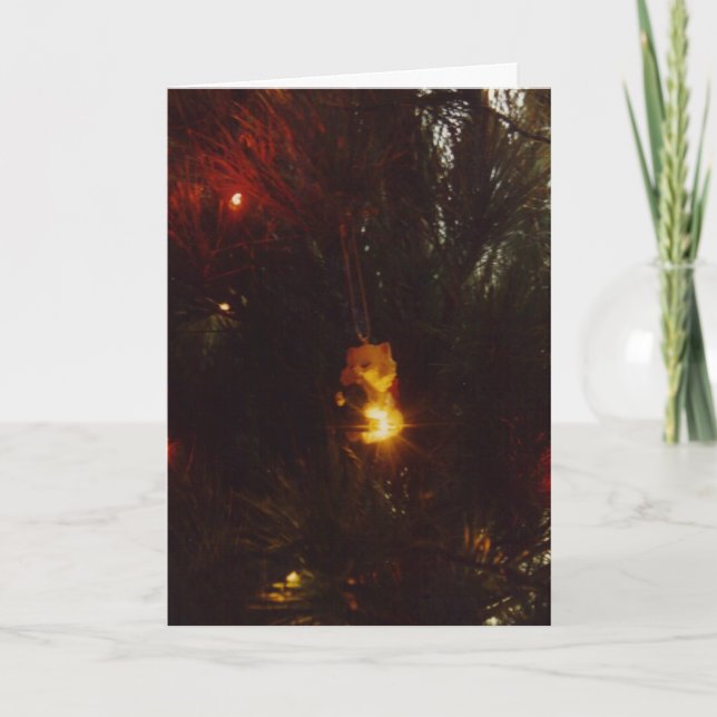 Tarjeta Festiva Días de fiesta del Ronroneo-fect (Anverso)