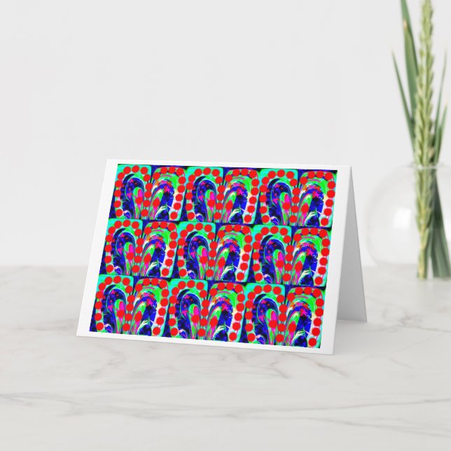 Tarjeta Festiva Días felices (Anverso)