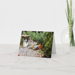 Tarjeta Festiva Días felices del acebo