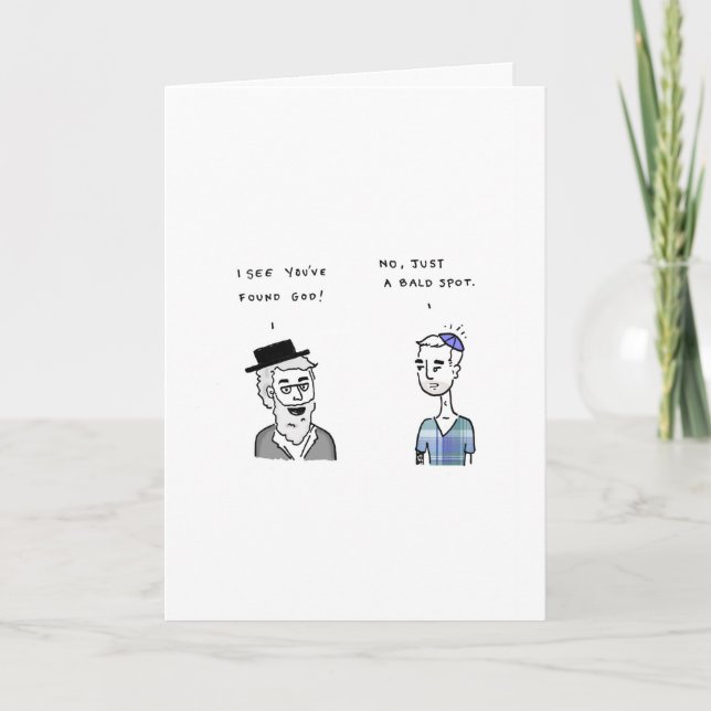 Tarjeta Festiva Días Holey felices (Anverso)