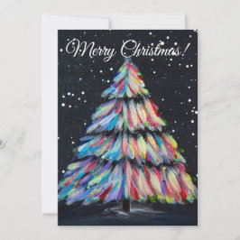 Tarjeta Festiva Dibujado a la luz