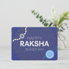 Tarjeta Festiva Dicha de Raksha Bandhan: Vínculo entre hermanos y 