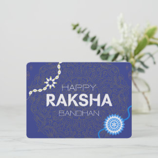 Tarjeta Festiva Dicha de Raksha Bandhan: Vínculo entre hermanos y