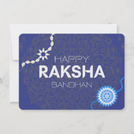 Tarjeta Festiva Dicha de Raksha Bandhan: Vínculo entre hermanos y