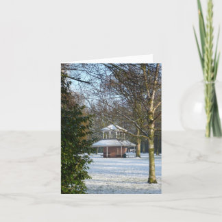 Tarjeta Festiva "Diciembre" Notecard