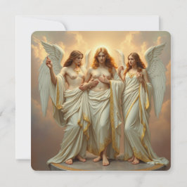 Tarjeta Festiva „Die drei heiligen Schutzengel“