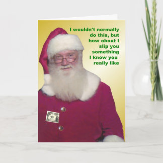 Tarjeta Festiva Dinero de Santa incluido