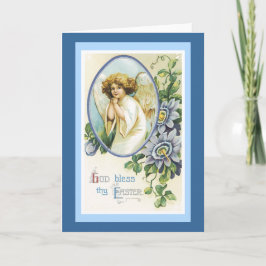 Tarjeta Festiva Dios bendice Thy Pascua