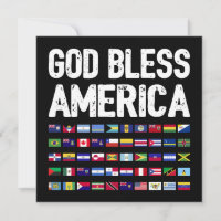 Dios Bendiga a América Todos los Países Orgullo La