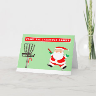 Tarjeta Festiva Disco golf divertido