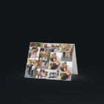 Tarjeta Festiva Diseña tu propio collage de 10 fotos<br><div class="desc">Personaliza tu propia fotografía personal. Puedes hacer este producto personalizado para ocasiones especiales como bodas,  cumpleaños,  Navidad,  fiestas,  memoriales,  graduaciones,  aniversarios y más. También se puede regalar a tu mejor amigo,  amigo cercano,  familia y parientes.</div>