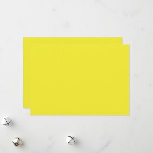 Tarjeta Festiva Diseño con fondo amarillo y borde negro