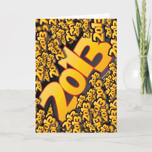 Tarjeta Festiva Diseño de 2013 (Anverso)