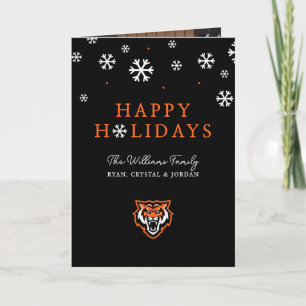 Tarjeta Festiva Diseño de Espíritu de los Bengals de la Universida
