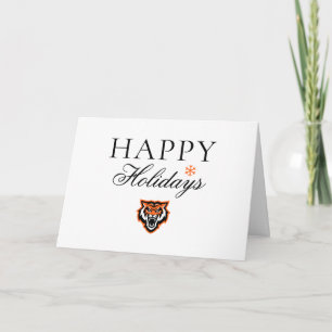 Tarjeta Festiva Diseño de Espíritu de los Bengals de la Universida