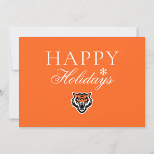 Tarjeta Festiva Diseño de Espíritu de los Bengals de la Universida