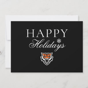 Tarjeta Festiva Diseño de Espíritu de los Bengals de la Universida