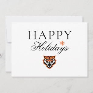 Tarjeta Festiva Diseño de Espíritu de los Bengals de la Universida