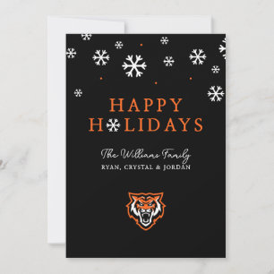 Tarjeta Festiva Diseño de Espíritu de los Bengals de la Universida