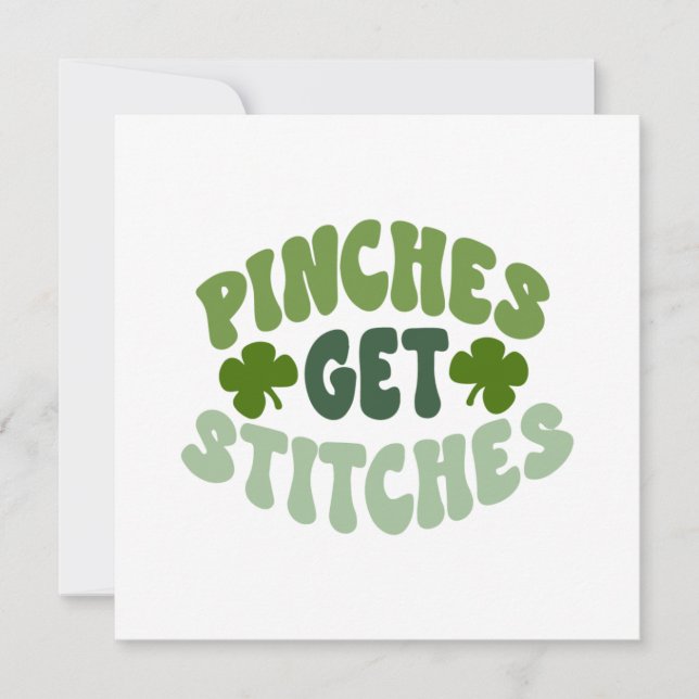 Tarjeta Festiva Diseño de Pinches Get Stitches PNG SVG Archivo de  (Anverso)