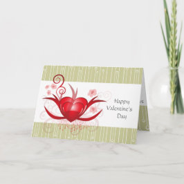 Tarjeta Festiva Diseño de San Valentín