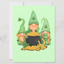 TARJETA FESTIVA DISEÑO DE ST PATRICK