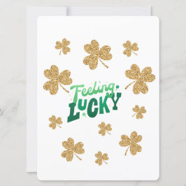TARJETA FESTIVA DISEÑO DE ST PATRICK