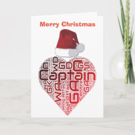 Tarjeta Festiva Diseño del Netball del corazón del amor del