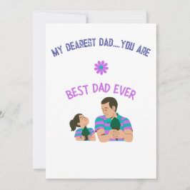 Tarjeta Festiva Diseño divertido para crema de hielo de la hija de