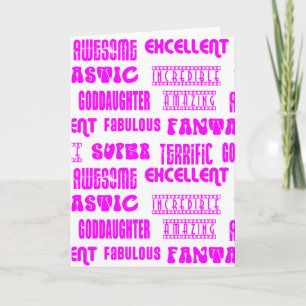 Tarjeta Festiva Diseño moderno fresco para las palabras del