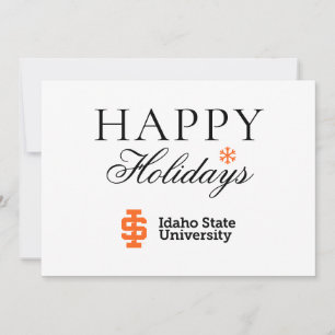 Tarjeta Festiva Diseño oficial del logotipo de la Universidad Esta