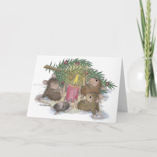 Tarjeta Festiva Diseños House-Mouse® (Anverso)