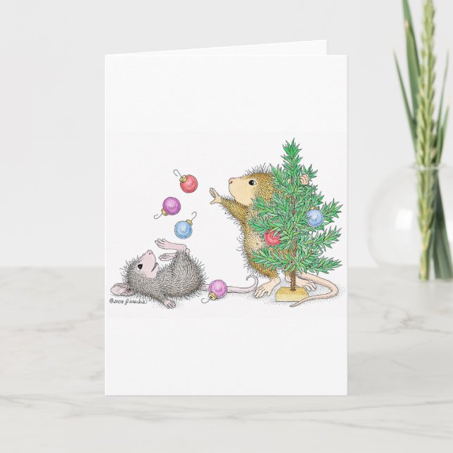 Tarjeta Festiva Diseños House-Mouse® (Anverso)