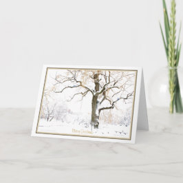 Tarjeta Festiva Disfrute de los sencillos placeres de la temporada