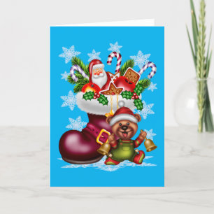 Tarjeta Festiva Diversión de Navidades