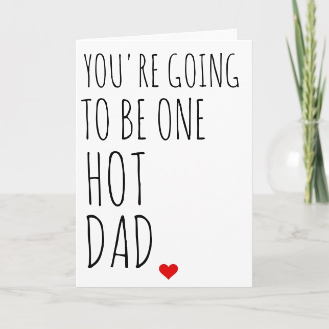 TARJETA FESTIVA DIVERSIÓN DEL NOVIO DEL PADRE (Anverso)